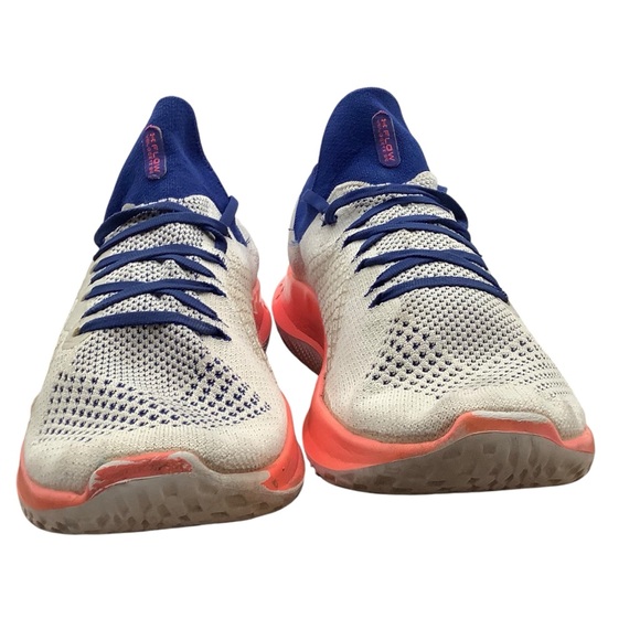 Under Armor Blue and Cream Athletic Sneakers size‎ 13 - Picture 1 of 7